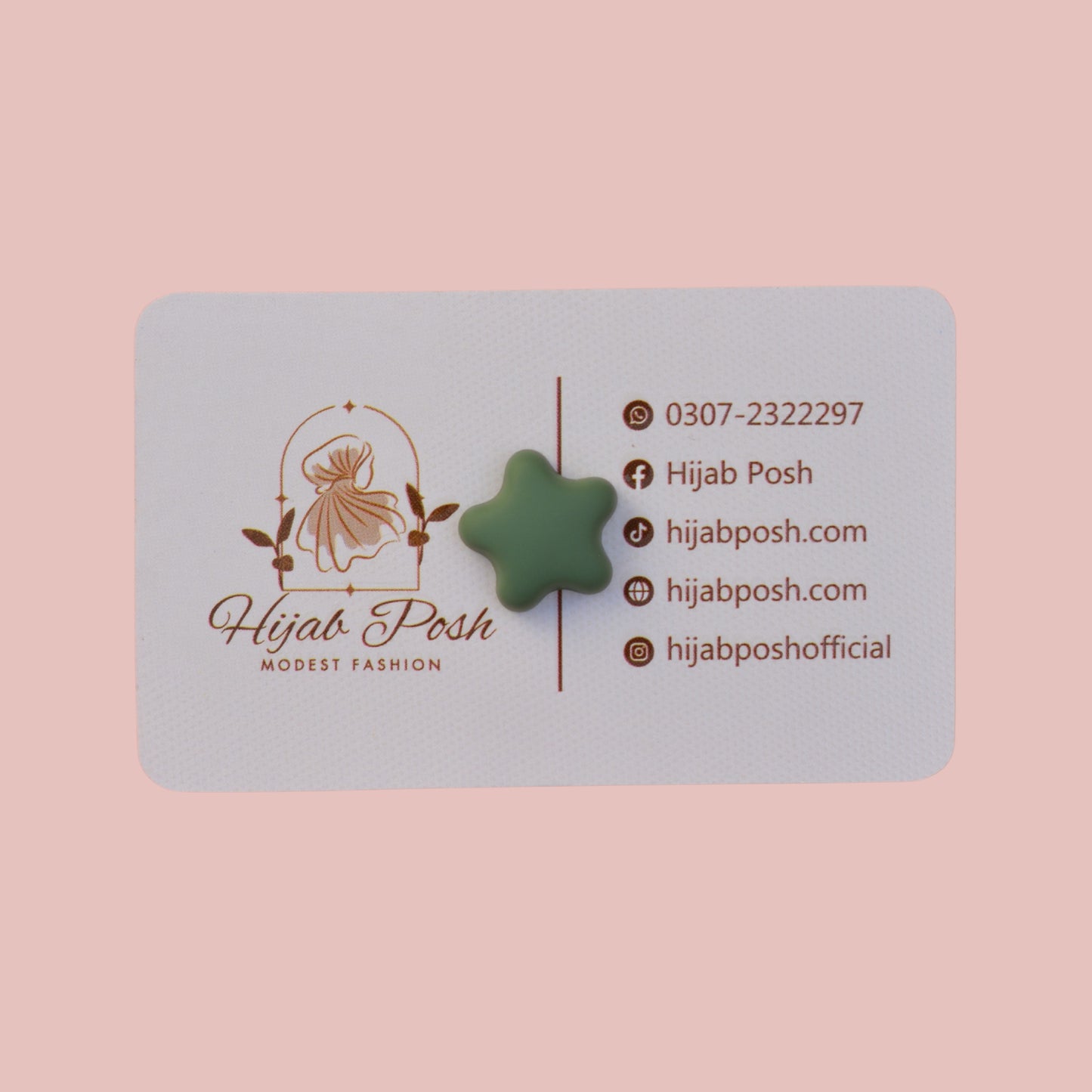 Mate Magnet Star Hijab Pins